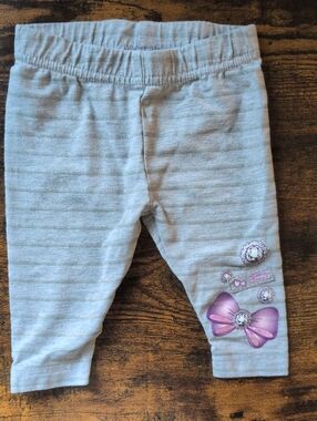 5/$25 Disney Light Gray Pants 6M